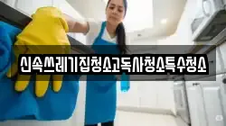 신속쓰레기집청소고독사청소특수청소