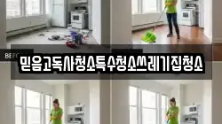 믿음고독사청소특수청소쓰레기집청소