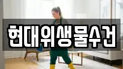 현대위생물수건