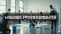 누수탐지아파트주택천장화장실보험처리전문
