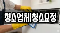 청소업체청소요정