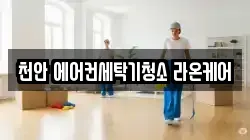 천안 에어컨세탁기청소 라온케어