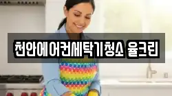 천안에어컨세탁기청소 율크린