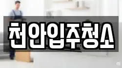 천안입주청소