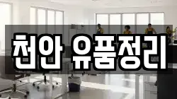 천안 유품정리