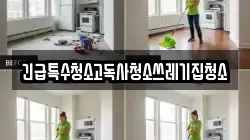 긴급특수청소고독사청소쓰레기집청소