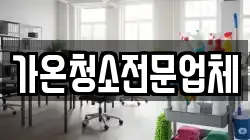 가온청소전문업체