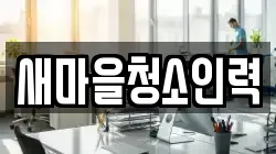 새마을청소인력