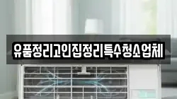 유품정리고인집정리특수청소업체