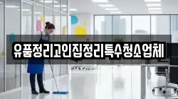 유품정리고인집정리특수청소업체