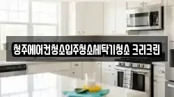 청주에어컨청소입주청소세탁기청소 크리크린