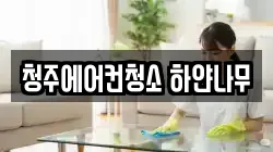 청주에어컨청소 하얀나무