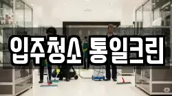 입주청소 통일크린