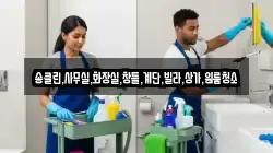 송클린,사무실,화장실,창틀,계단,빌라,상가,원룸청소