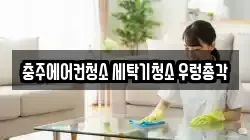충주에어컨청소 세탁기청소 우렁총각