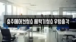 충주에어컨청소 세탁기청소 우렁총각